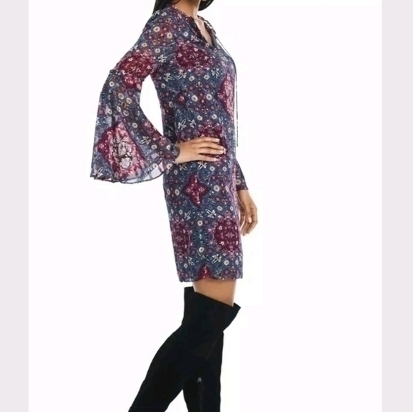 💥NWT💥 WHITE HOUSE BLACK MARKET SHIFT DRESS SZ S - Picture 2 of 6